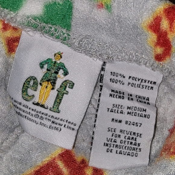 Elf Buddy the Elf men's super soft pajama lounge pants - Picture 2 of 6